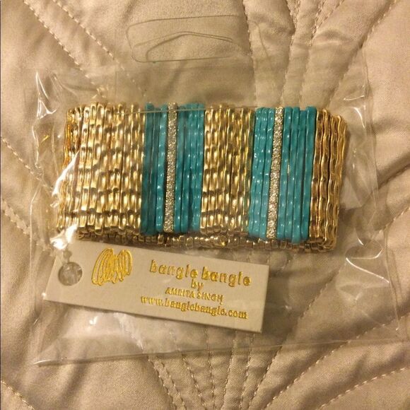 NWT Mercer Street enamel bracelet stretch - Picture 2 of 7